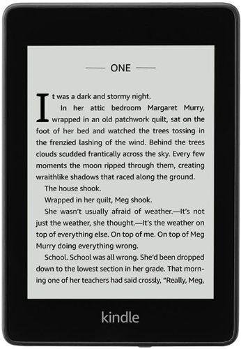 Amazon  Kindle Paperwhite 10th Gen E-Reader (2018) - 8GB - Black - 6 Inch - Excellent