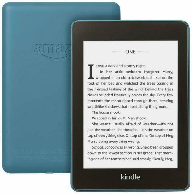 Amazon Kindle Paperwhite 10th Gen E-Reader (2018) in Twilight Blue in Excellent condition