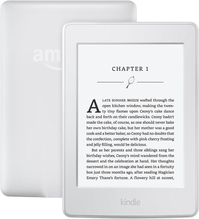 Amazon Kindle Paperwhite 7th Gen E-Reader (2015) in Black