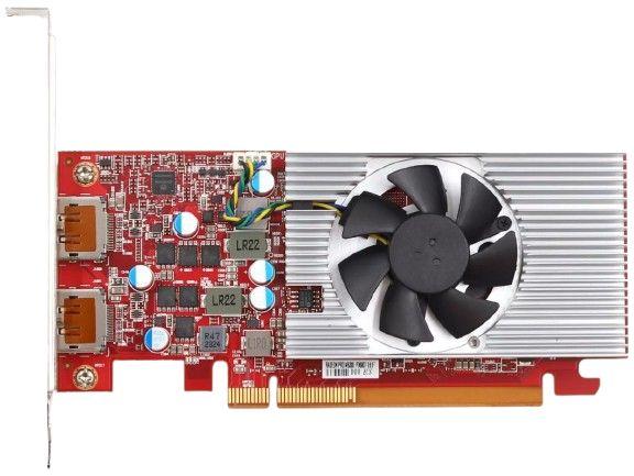AMD  Radeon PRO W6300 2GB GDDR6 - Grey/Red - Excellent