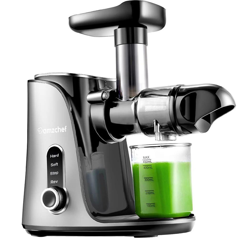 amzchef AMZCHEF Slow Juicer with Two Speed Modes GM3001 - Grey - Excellent
