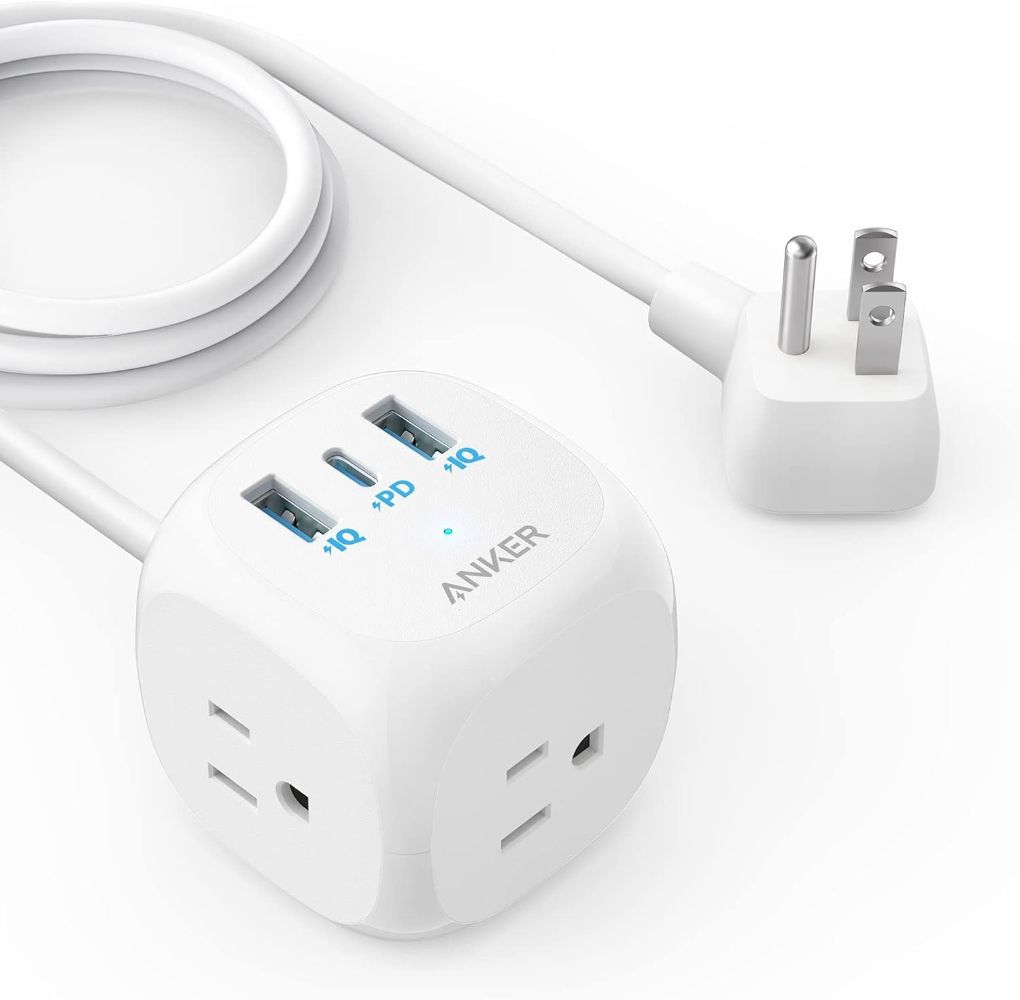 Anker 321 Power Strip 5ft | A9135 - White