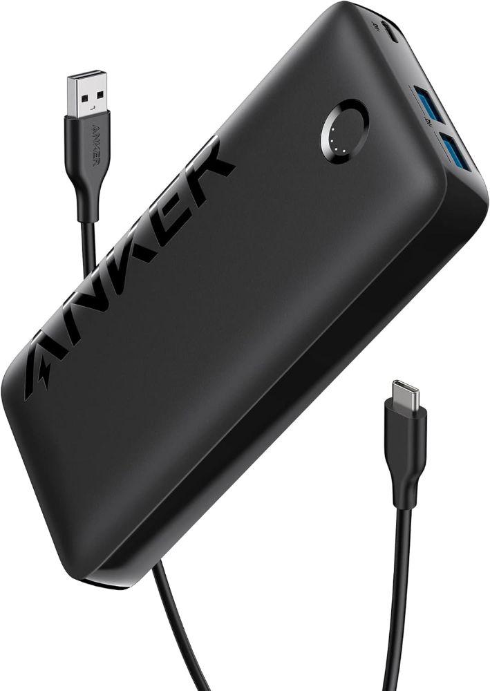 Anker  335 Power Bank (PowerCore 20K) | A1288 - Black - Good