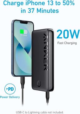 Anker 335 Power Bank (PowerCore 20K) | A1288 - Black