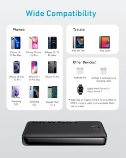 Anker 335 Power Bank (PowerCore 20K) | A1288 - Black