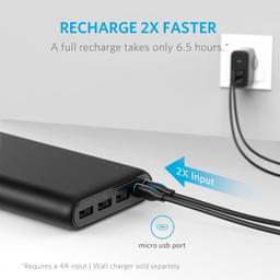 Anker 337 PowerCore 26800 mAh Power Bank - Black