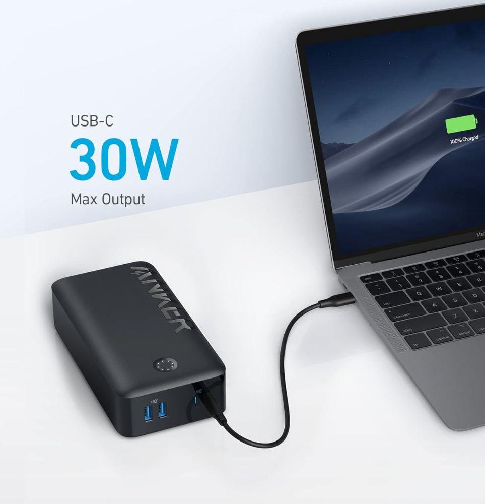Anker 347 Power Bank (PowerCore 40K) | A1377 - Black