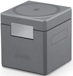 Anker 3-in-1 Cube Charger Stand with MagSafe - Grey