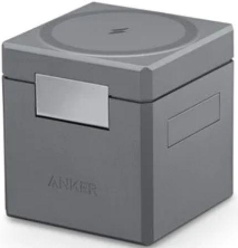 Anker 3-in-1 Cube Charger Stand with MagSafe - Grey