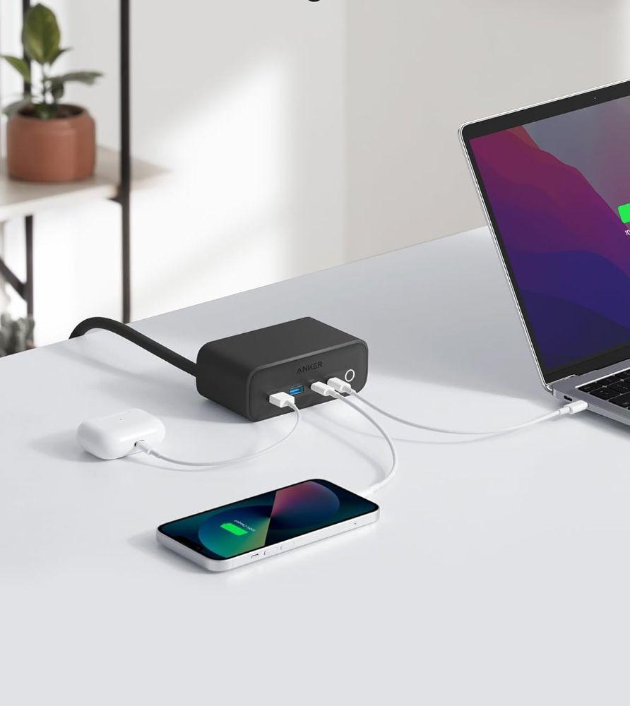 Anker 525 Charging Station | A91C0 - Phantom Black