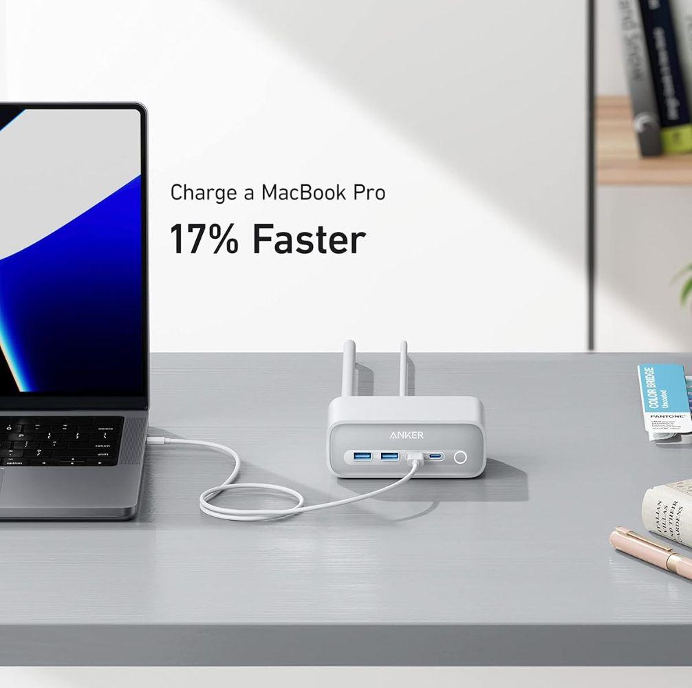 Anker 525 Charging Station | A91C0 - Phantom Black