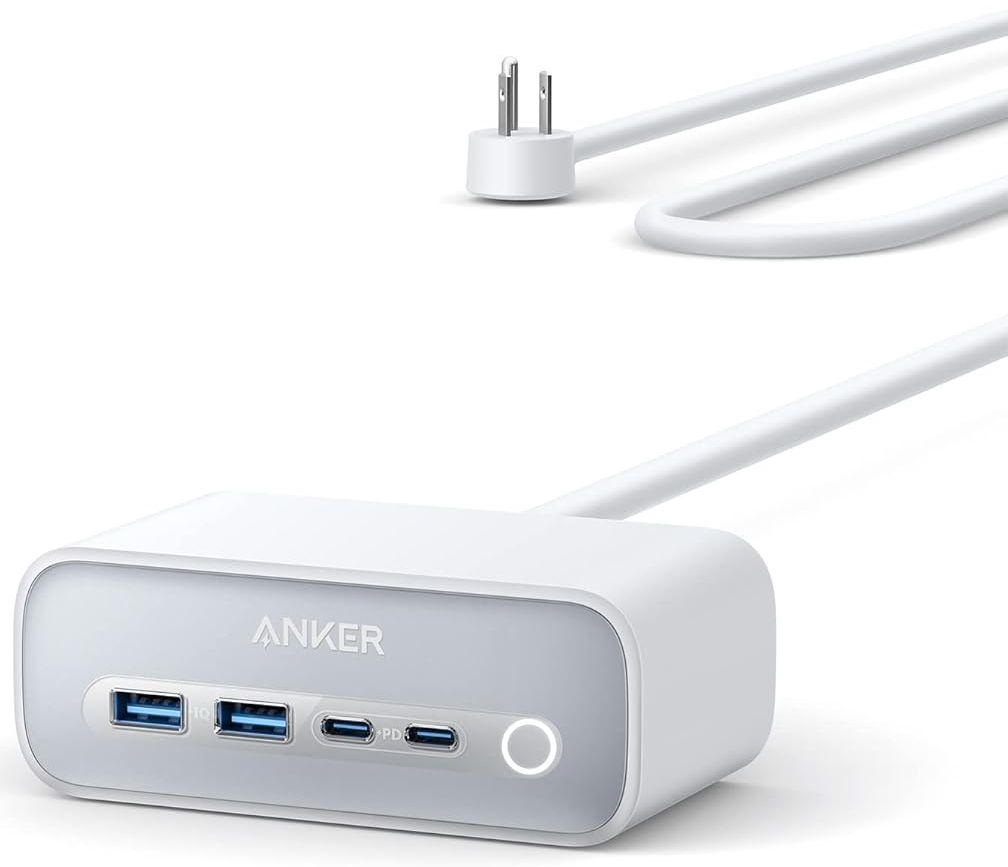 Anker  525 Charging Station - Aurora White - Brand New