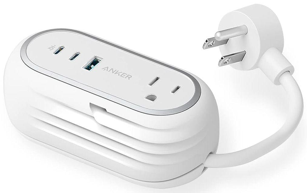 Anker  615 GaNPrime 65W USB Power Strip - White - Excellent
