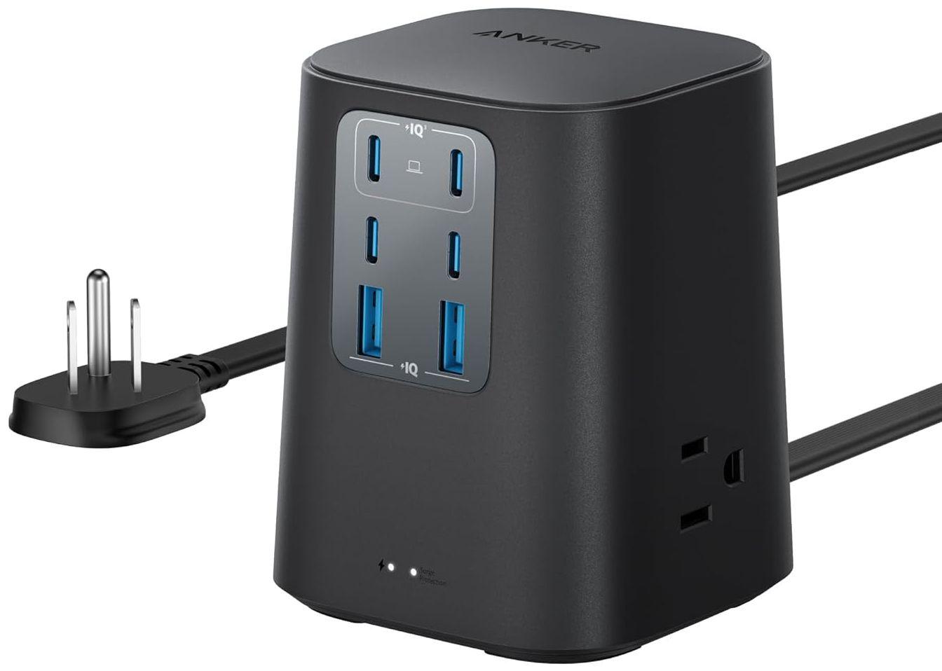 Anker  9-in-1 Charging Station 100W - Black - Excellent