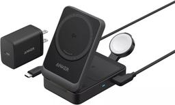 Anker MagGo 3-in-1 Wireless Charging Station - Black