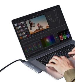 Anker PowerExpand Direct 7-in-2 USB-C PD Media Hub - Gray