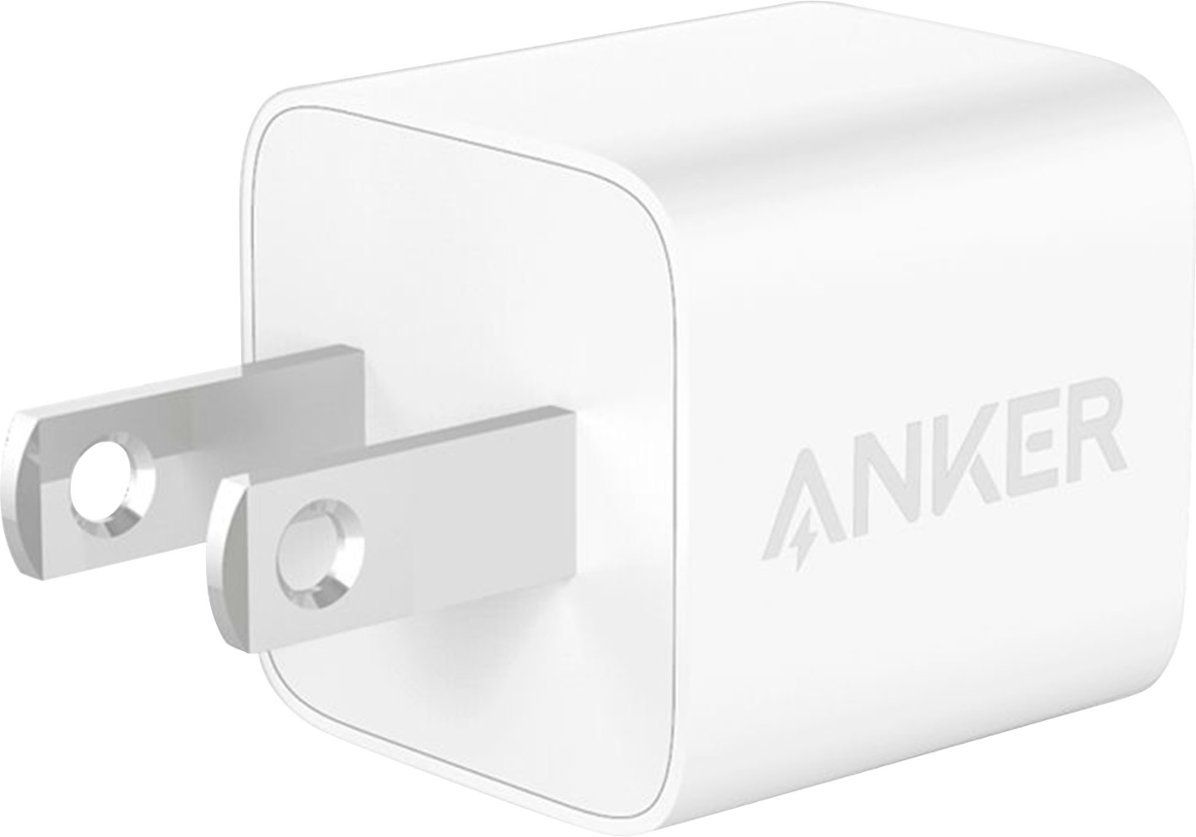 Anker Powerport PD Nano 20W USB-C Fast Wall Charger - White
