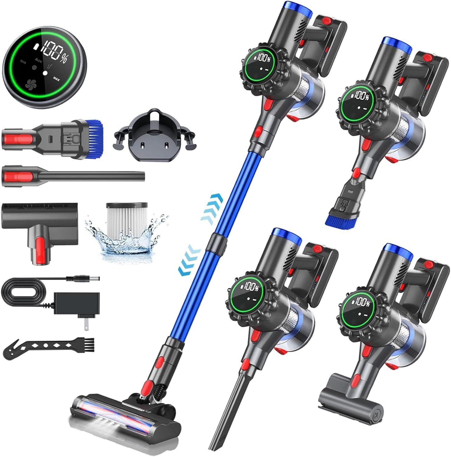 ANOKUNMP  ZW001 Cordless Stick Vacuum Cleaner - Gray - Excellent