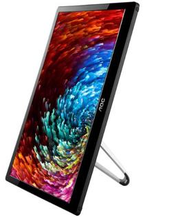 AOC I1659FWUX 15.6" Portable Monitor - Black - 15.6 Inch