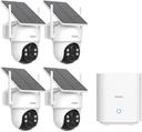 aosu SolarCam D1 Classic Kit Security Camera 4-Pack