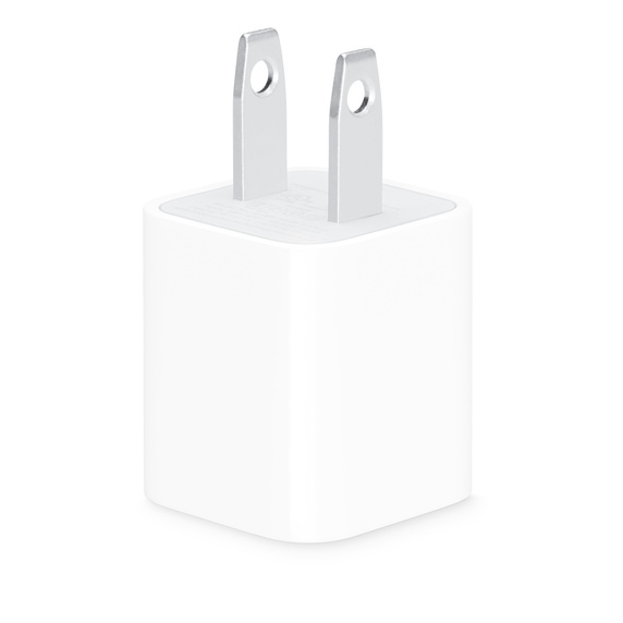 Apple 原廠 5W USB電源轉接器 A1385 (MD810TA/A) - White