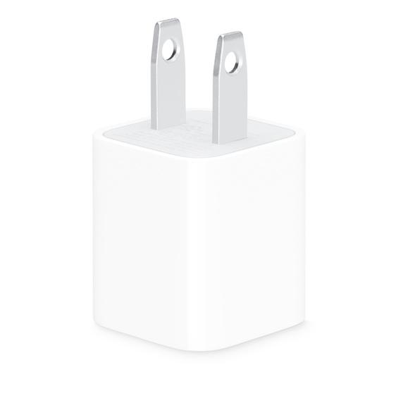 Apple  原廠 5W USB電源轉接器 A1385 (MD810TA/A) - White - Brand New