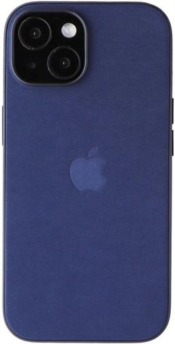 Apple FineWoven Phone Case for MagSafe for iPhone 15 - Pacific Blue