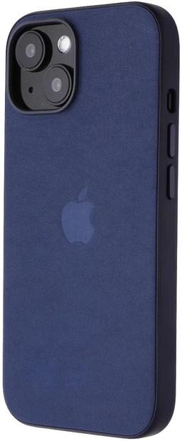 Apple FineWoven Phone Case for MagSafe for iPhone 15 - Pacific Blue