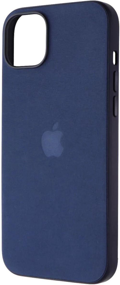 Apple  FineWoven Phone Case for MagSafe for iPhone 15 Plus - Pacific Blue - Acceptable