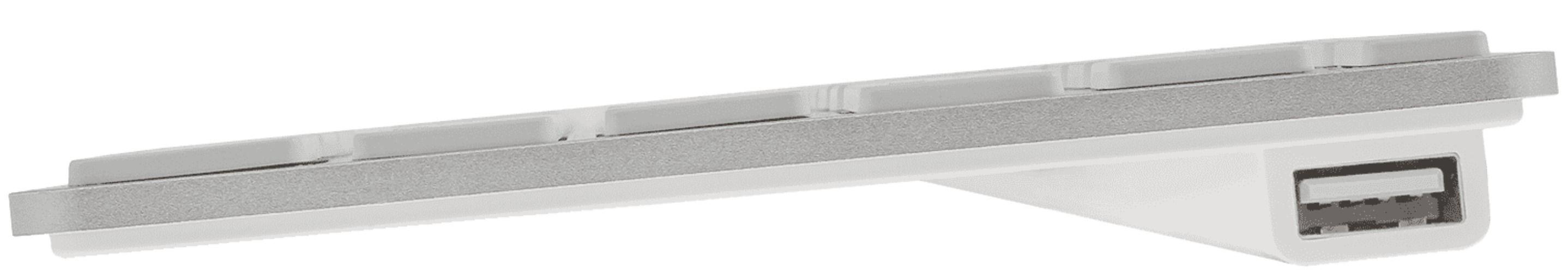 Apple Genuine Ultra Thin Wired Keyboard - Excellent - White