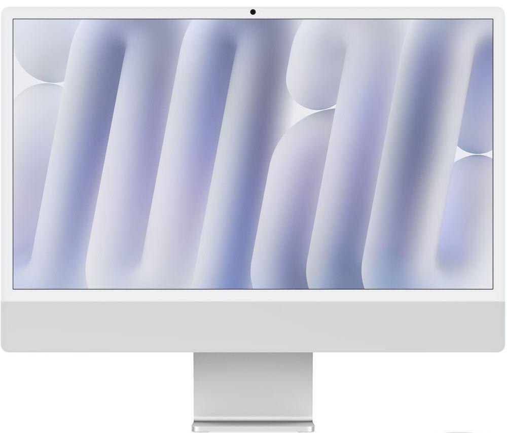 Apple  iMac 2024 (Four ports) 24" - Apple M4 chip: 10-core CPU/10-Core GPU - 256GB - Silver - 16GB RAM - 24 Inch - Excellent