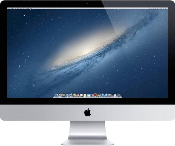 Apple  iMac Late 2012 27" - Intel Core i5 3.2GHz - 1TB - Silver - 8GB RAM - 27 Inch - Acceptable