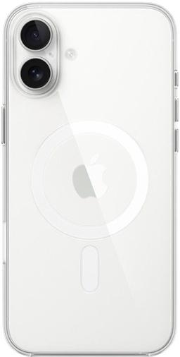 Apple Clear Phone Case with MagSafe for iPhone 16 - Clear