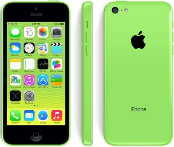 iPhone 5c 16GB for Verizon in Green in Good condition