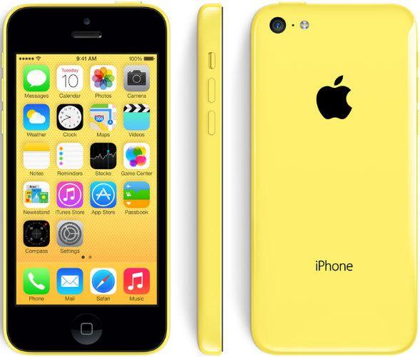 iPhone 5c 8GB for Verizon in Yellow in Acceptable condition