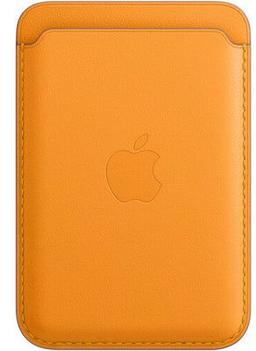 Apple iPhone Leather Wallet with MagSafe - California Poppy