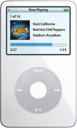 Apple iPod Classic 5th Gen - 80GB - White