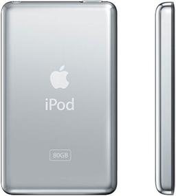 Apple iPod Classic 6th Gen - 80GB - Black