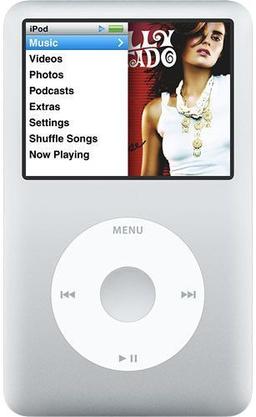 Apple iPod Classic 6th Gen - 80GB - Silver