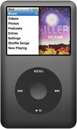 Apple iPod Classic 7th Gen - 120GB - Black