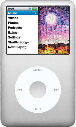 Apple iPod Classic 7th Gen - 160GB - Silver