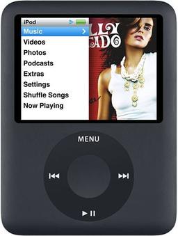 Apple iPod Nano 3rd Gen - 8GB - Black