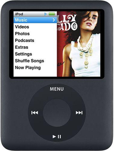 Apple  iPod Nano 3rd Gen - 8GB - Black - Premium