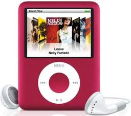 Apple iPod Nano 3rd Gen - 8GB - Red