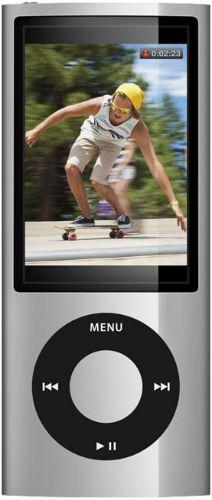 Apple  iPod Nano 5th Gen - 8GB - Silver - Excellent