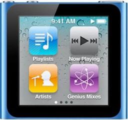 Apple iPod Nano 6th Gen - 16GB - Blue