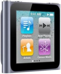 Apple iPod Nano 6th Gen - 8GB - Graphite