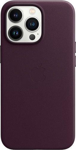 Apple Leather Case with MagSafe for iPhone 13 Pro - Dark Cherry