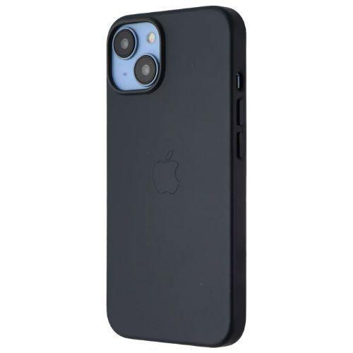 Apple Leather Case with MagSafe for iPhone 14 - Midnight