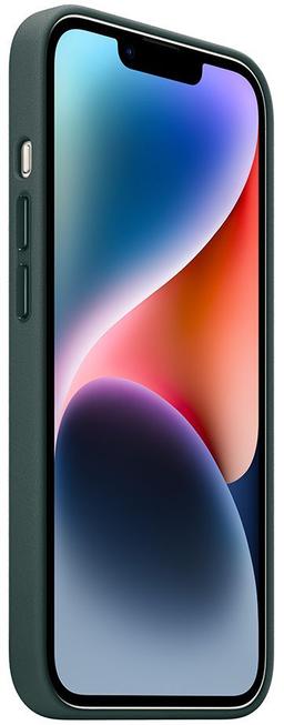 Apple Leather Case with MagSafe for iPhone 14 Plus - Forest Green